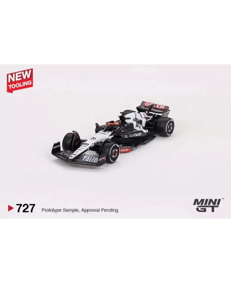 MINI GT 1/64 ALPHATAURI AT04 NYCK DE VRIES 2023 F1