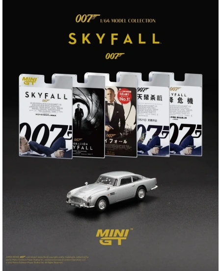 MİNİ GT 1/64 ASTON MARTİN DB5 “SKYFALL” / ENGLİSH