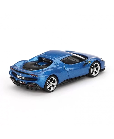 MINI GT 1/64 BBR FERRARI 296 GTB BLU CORSA