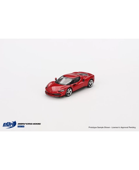 MINI GT 1/64 BBR FERRARI 296 GTB ROSSO IMOLA