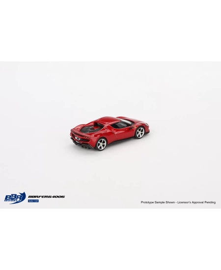 MINI GT 1/64 BBR FERRARI 296 GTB ROSSO IMOLA