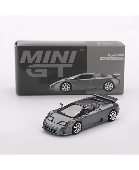 MİNİ GT 1/64 BUGATTİ EB110 SUPER SPORT GRİGİO