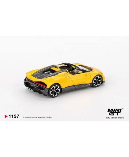 MİNİ GT 1/64 BUGATTİ W16 MİSTRAL YELLOW