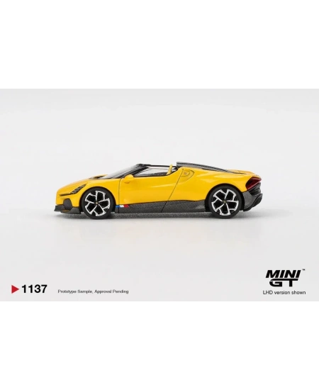 MİNİ GT 1/64 BUGATTİ W16 MİSTRAL YELLOW