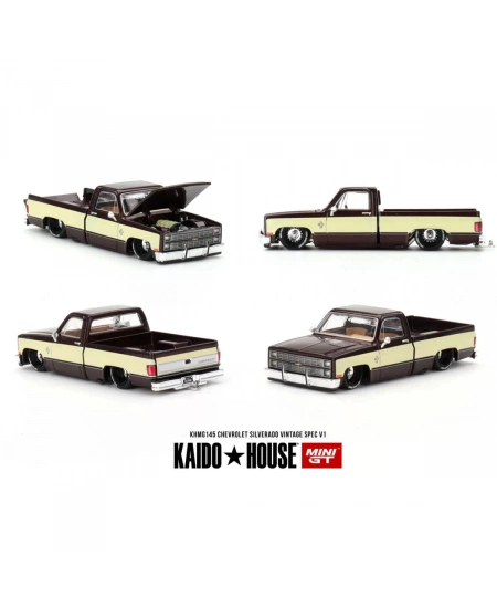 MINI GT 1/64 CHEVROLET SILVERADO KAIDO VINTAGE SPE