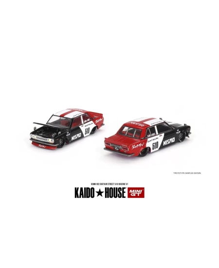 MINI GT 1/64 DATSUN STREET 510 RACING V1