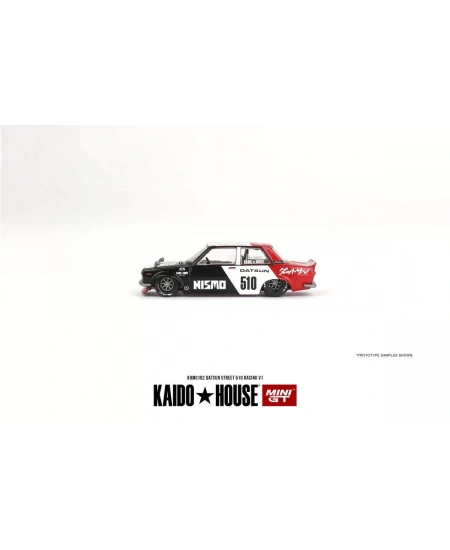 MINI GT 1/64 DATSUN STREET 510 RACING V1