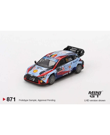 MINI GT 1/64 HYUNDAI I20 N RALLY1 HYBRID 2024