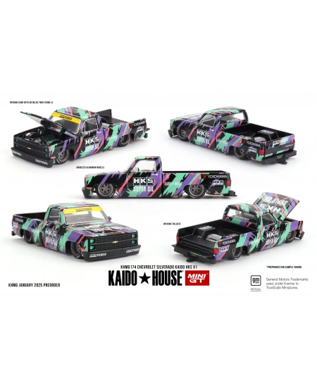 MINI GT 1/64 KAİDO HOUSE CHEVROLET SİLVERADO