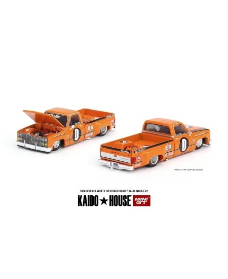 MINI GT 1/64 KAIDO HOUSE CHEVROLET SILVERADO DUALL