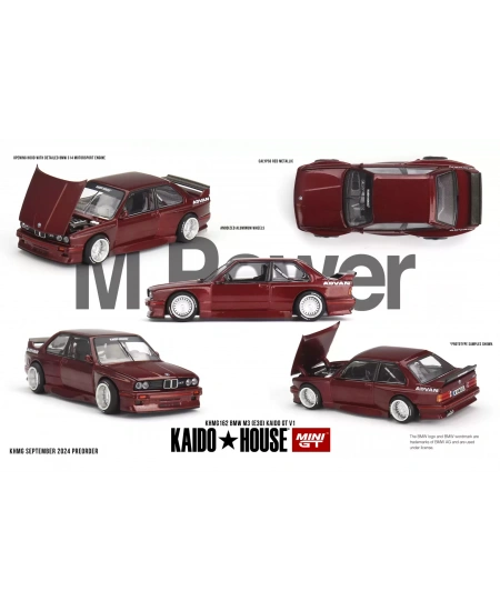 MINI GT 1/64 KAIDOHOUSE BMW M3 (E30) GT V1