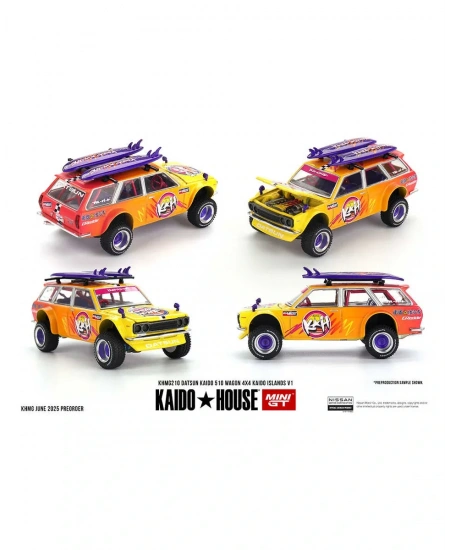 MİNİ GT 1/64 KAİDOHOUSE DATSUN KAIDO 510 WAGON 4X4