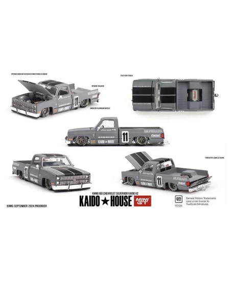 MINI GT 1/64 KAIDOHOUSE X CHEVROLET SILVERADO