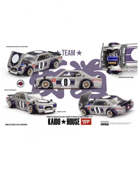 MINI GT 1/64 KAİDOHOUSE X NISSAN SKYLINE 2000 GT-R