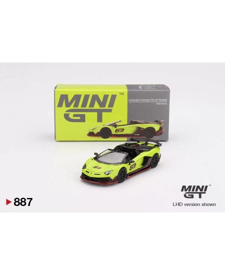 MINI GT 1/64 LAMBORGHINI AVENTADOR SVJ 63 ROADSTER