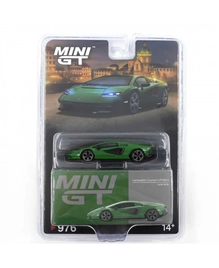 MİNİ GT 1/64 LAMBORGHİNİ COUNTACH LPI 800-4 VERDE