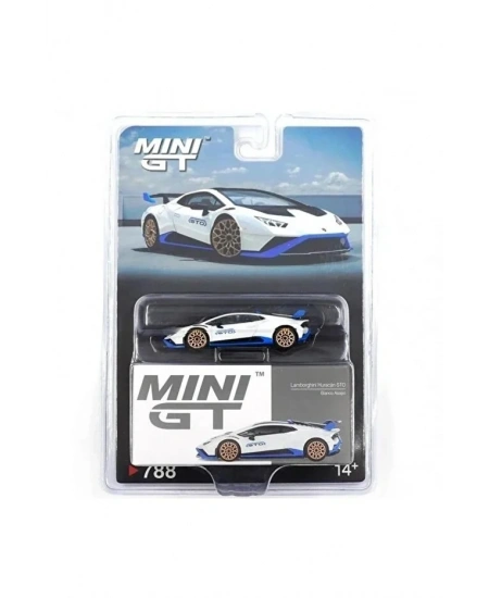 MINI GT 1/64 LAMBORGHİNİ HURACAN STO BİANCO ASOPO