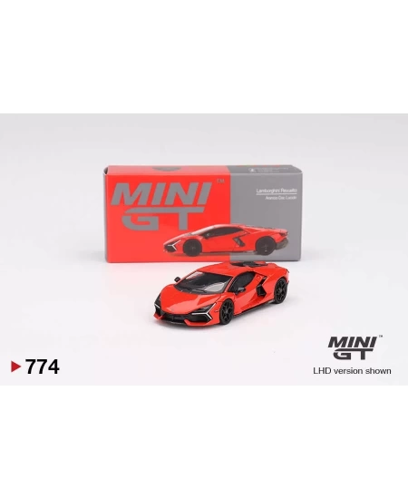 MİNİ GT 1/64 LAMBORGHINI REVUELTO ARANCIO DAC LUCI