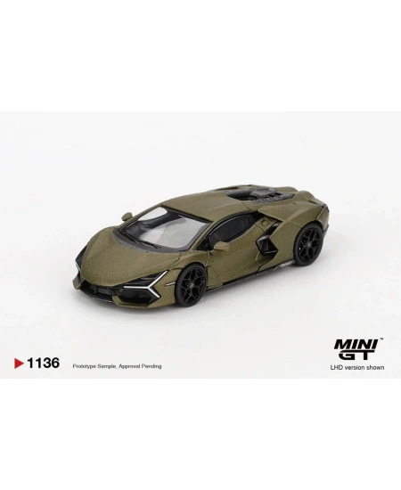 MINI GT 1/64 LAMBORGHİNİ REVUELTO VERDE GEA MATTE