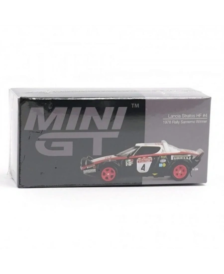MINI GT 1/64 LANCIA STRATOS HF 1978 RALLY SANREMO