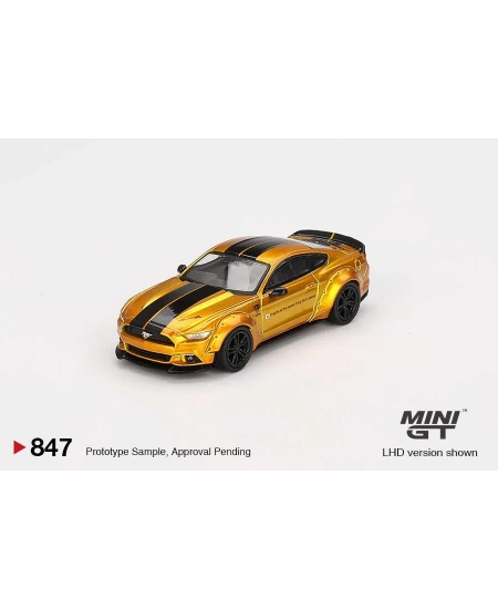 MINI GT 1/64 LB-WORKS FORD MUSTANG LB GOLD - BLİ