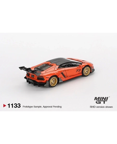 MİNİ GT 1/64 LB WORKS LAMBORGHİNİ AVENTADOR