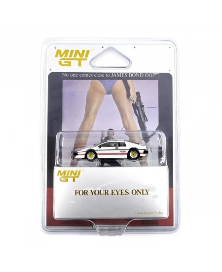 MINI GT 1/64 LOTUS ESPRIT TURBO FOR YOUR EYES ONLY
