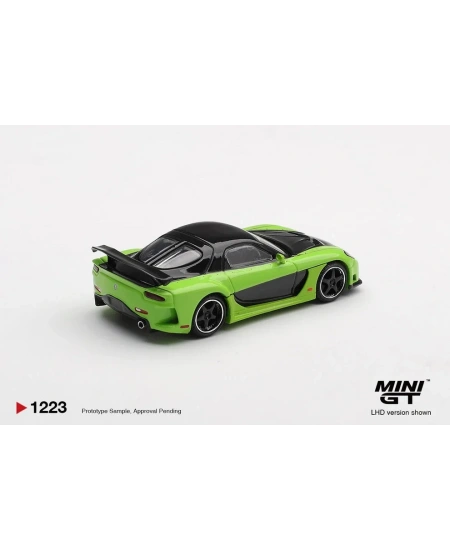 MİNİ GT 1/64 MAZDA RX-7 VEİLSİDE FORTUNE7 GREEN