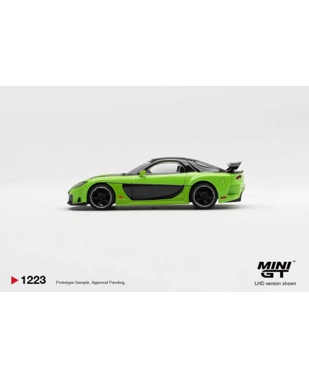 MİNİ GT 1/64 MAZDA RX-7 VEİLSİDE FORTUNE7 GREEN