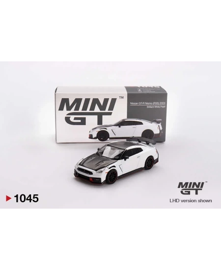 MINI GT 1/64 NİSSAN GT-R NİSMO 2024 BRİLİANT WHİTE