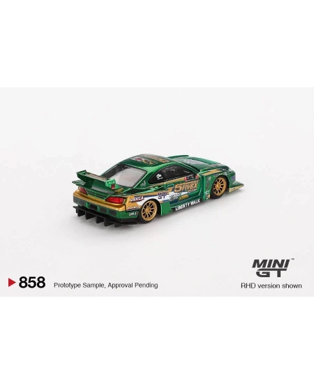 MINI GT 1/64 NISSAN LB-SUPER SILHOUETTE S15 GREEN