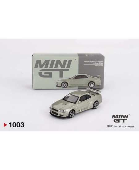 MINI GT 1/64 NİSSAN SKYLİNE GT-R MİLLENİUM JADE