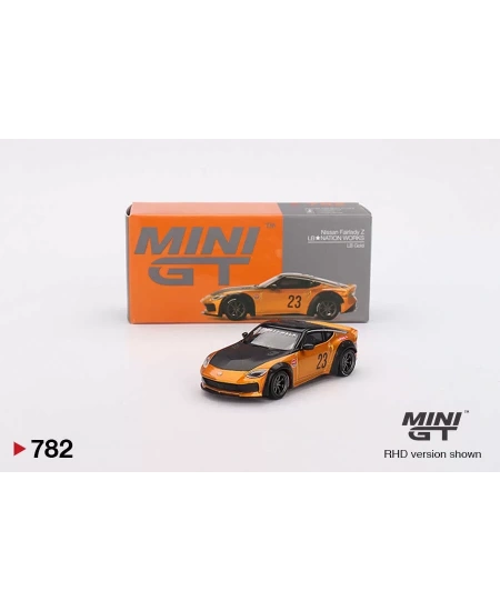 MINI GT 1/64 NISSAN Z LB NATION WORKS LB GOLD