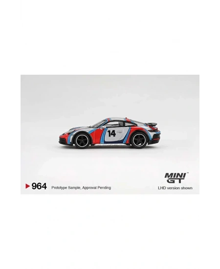 MINI GT 1/64 PORSCHE 911 DAKAR ICE GREY METALLİC