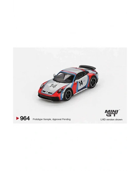 MINI GT 1/64 PORSCHE 911 DAKAR ICE GREY METALLİC