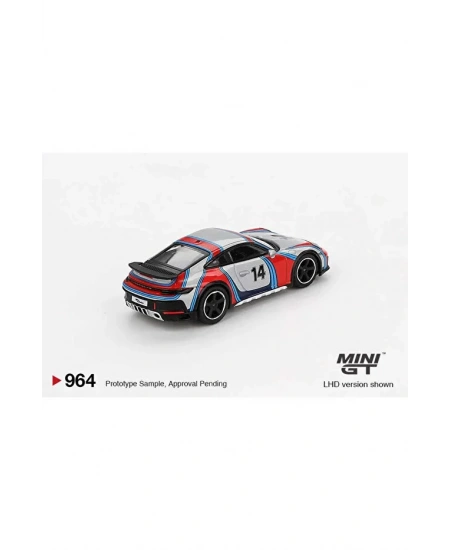 MINI GT 1/64 PORSCHE 911 DAKAR ICE GREY METALLİC