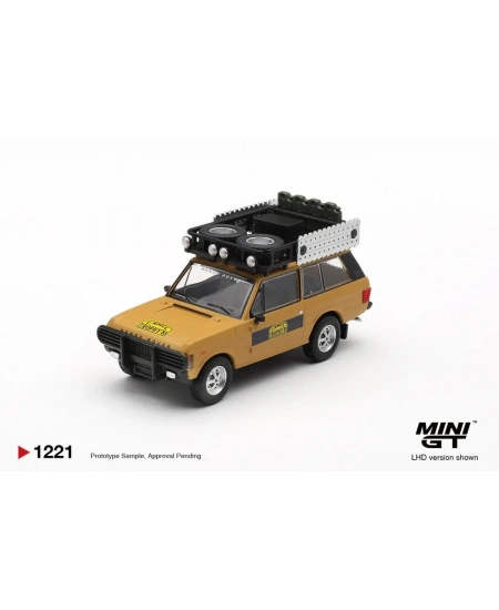 MİNİ GT 1/64 RANGE ROVER 1981 CAMEL TROPHY SUMATRA