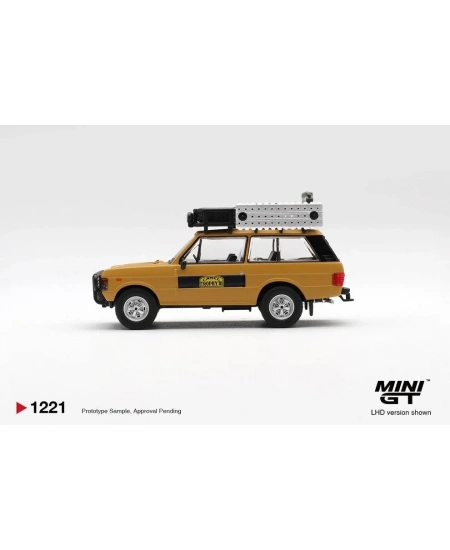 MİNİ GT 1/64 RANGE ROVER 1981 CAMEL TROPHY SUMATRA