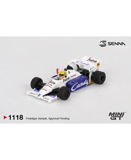 MİNİ GT 1/64 TOLEMAN TG184 #19 AYRTON SENNA 1984