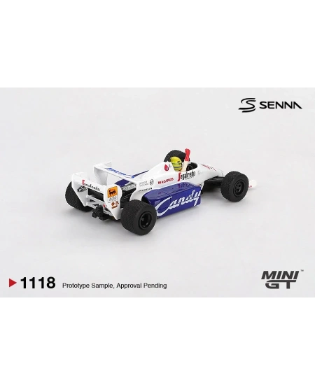 MİNİ GT 1/64 TOLEMAN TG184 #19 AYRTON SENNA 1984