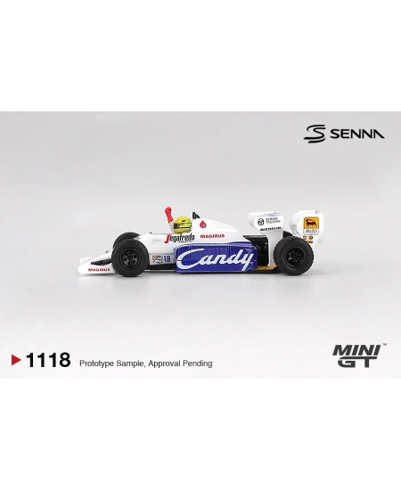 MİNİ GT 1/64 TOLEMAN TG184 #19 AYRTON SENNA 1984