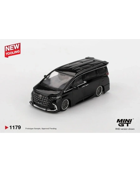 MİNİ GT 1/64 TOYOTA ALPHARD 40 KUHL BLACK