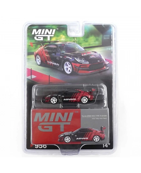 MİNİ GT 1/64 TOYOTA GR86 HKS TYPE R ADVAN 2022 TOK