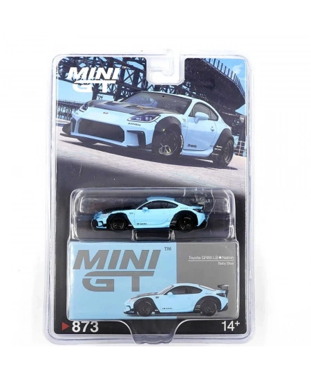 MİNİ GT 1/64 TOYOTA GR86 LB NATİON BABY BLUE