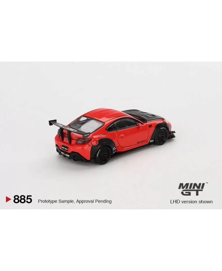MINI GT 1/64 TOYOTA GR86 LB NATION RED