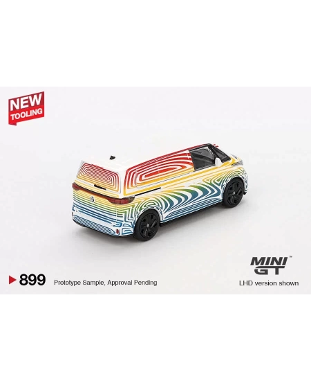 MINI GT 1/64 VOLKSWAGEN ID. BUZZ PROTOTYPE RAİNBOW