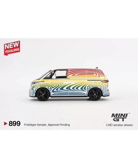 MINI GT 1/64 VOLKSWAGEN ID. BUZZ PROTOTYPE RAİNBOW