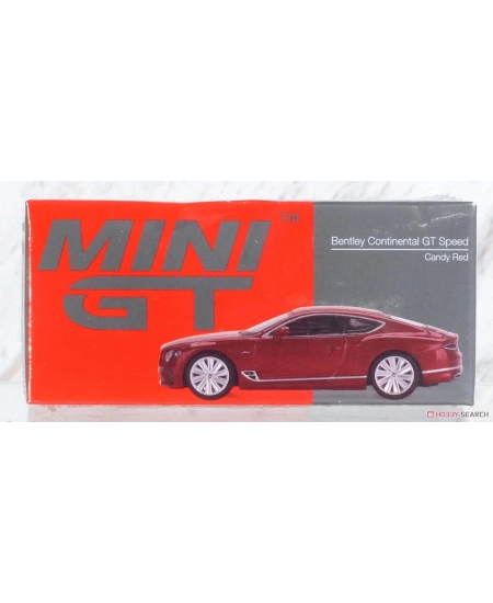 MINI GT BENTLY CONTINENTAL GT SPEED 2022 CANDY RED