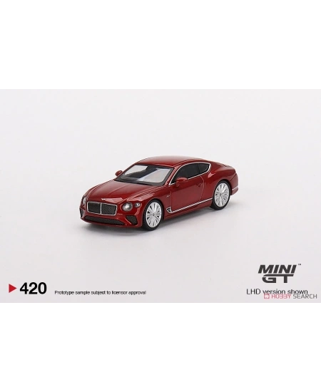 MINI GT BENTLY CONTINENTAL GT SPEED 2022 CANDY RED