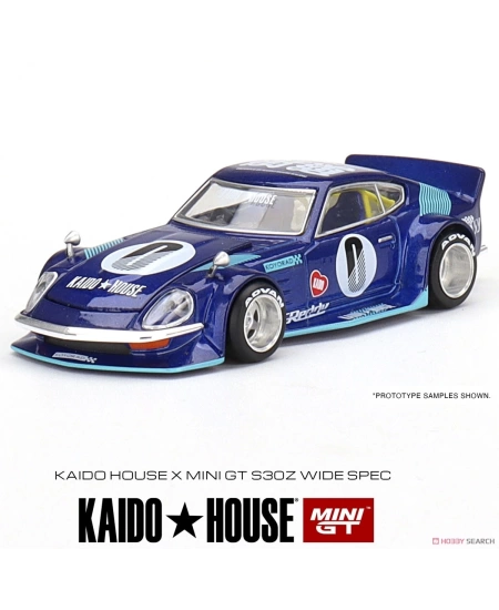 MINI GT DATSUN KAIDO FAIRLADY Z BLUE KMHG024